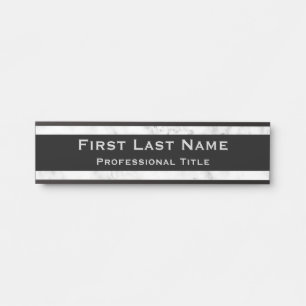 Placa De Porta Sinal de Porta de Escritório Moderno Sinais Mármor