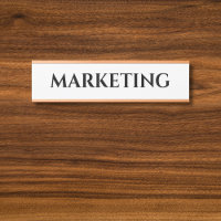 Sinal de Porta do Office Personalizado