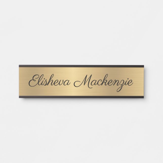 Placa De Porta Sinal de Porta do Office Simples Dons de Presente  (Frente)