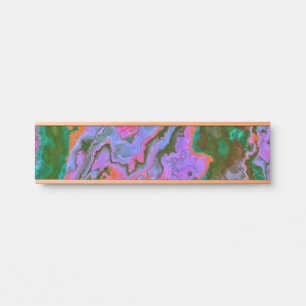 Placa de Porta Sour Marble
