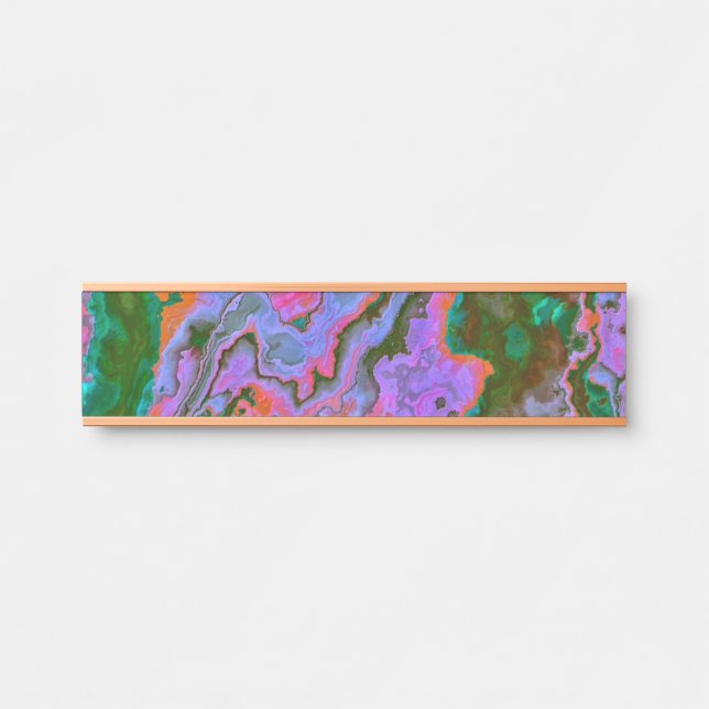 Placa de Porta Sour Marble (Frente)