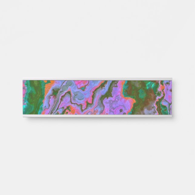 Placa De Porta Sour Marble  (Frente)