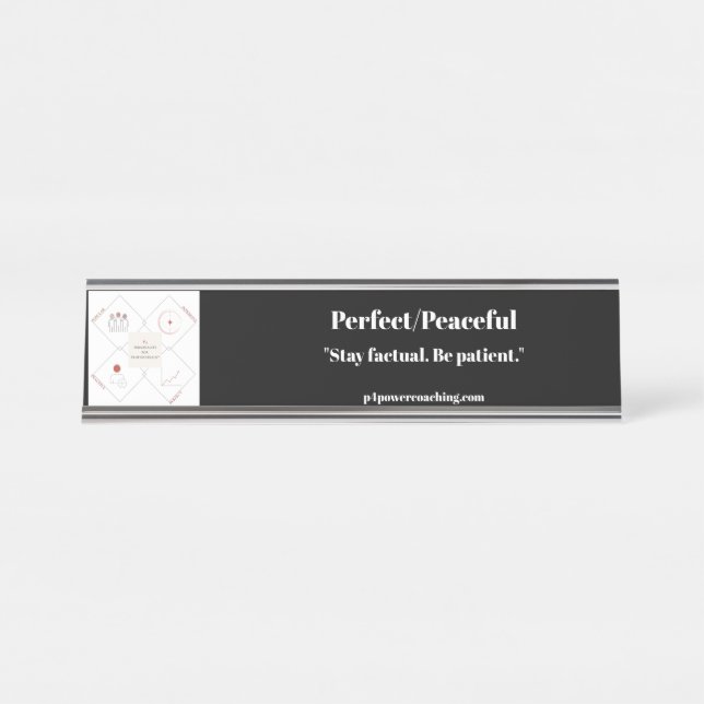 Placa de Prata Perfeita/Pacífica para Mesa (Frente)