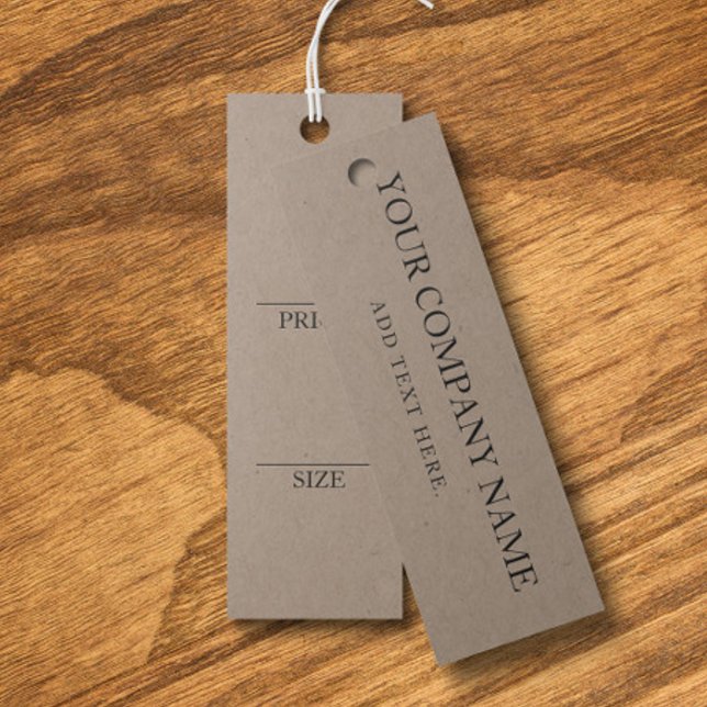 Placa de preço de exibição de travamento de vestuá (Criador carregado)