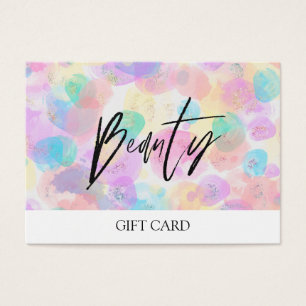 *~* PLACA DE PRESENTE DE BELEZA DE Pastel