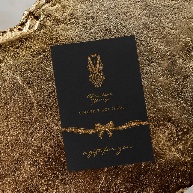 Placa de Presente de Boutique da Lingerie de renda (Criador carregado)