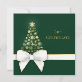 Placa de Presente Verde do Arco de Árvore de Natal