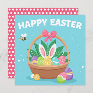 Placa de Primavera de Bunny para Páscoa