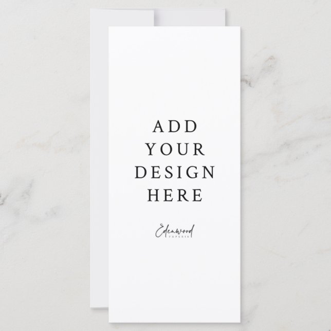 Placa de programa 4x9" (Frente)