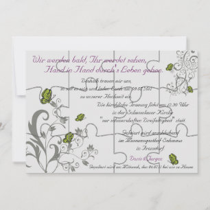 Placa de Quebra-cabeça de Encomenda Especial "Mock