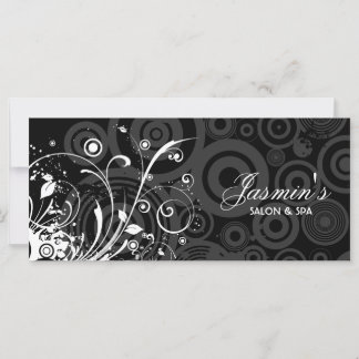Placa de Rack Floral Grunge
