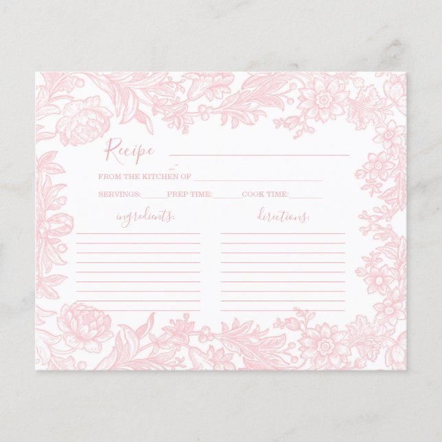 Placa de recebimento de Chá de panela rosa para vi (Frente)