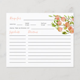 Placa de recebimento do Chá de panela de pêssego