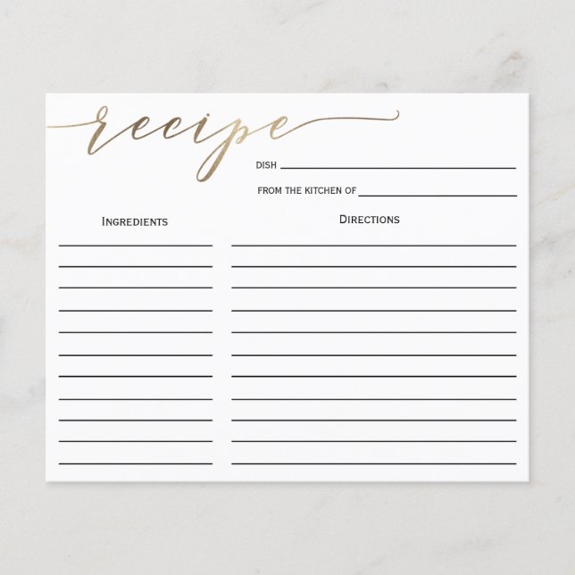 Placa de Receita do Chá de panela de Caligrafia Do (Frente)