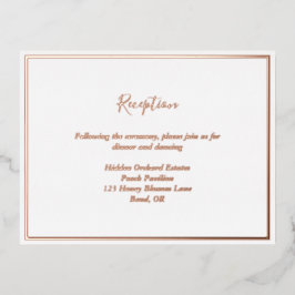 Placa de receptáculo de recepção Dourada de Rosa m