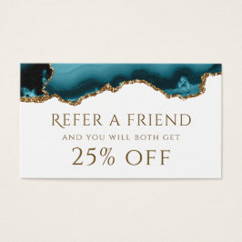 Placa de Referência Agate de Ouro Teórico