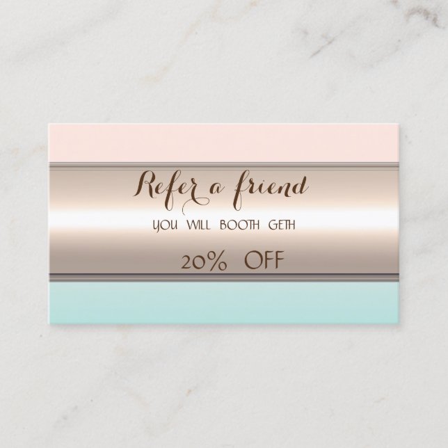 Placa de referência com distribuição em Na moda el (Frente)