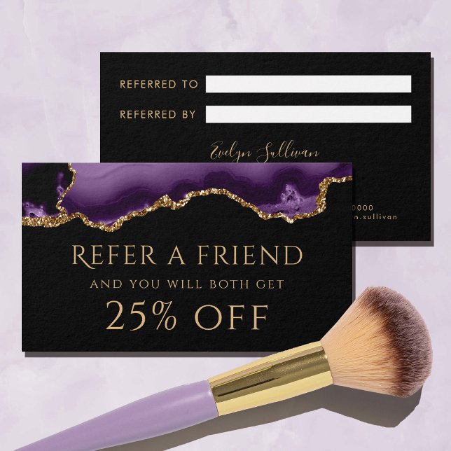 Placa de referência de agato roxo (Criador carregado)