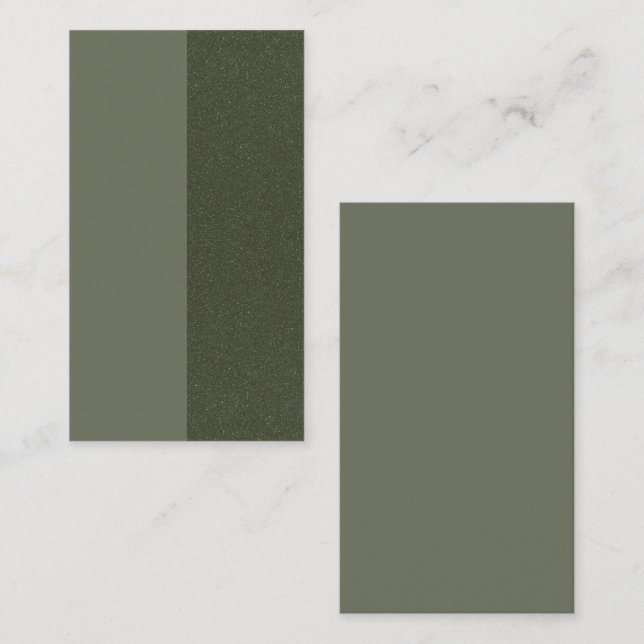 Placa de Referência de Glitter Verde do Moss Divid (Frente/Verso)