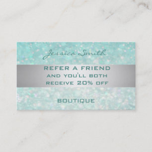 Placa de referência - glamorosa faux glittery chi