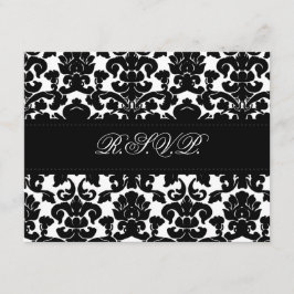 Placa de resposta a danos em preto-e-branco