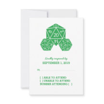 Placa de Resposta de Dice Verde D20