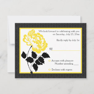 Placa de Resposta de Peões Preta, Branca e Amarela