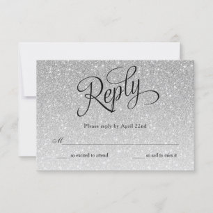 Placa de Resposta de Script de Rico de Glitter Sil
