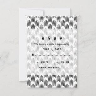 Placa de resposta de setas brancas pretas