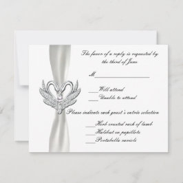 Placa de Resposta de Swaps Prateados Brancos