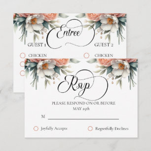 Placa de resposta RSVP