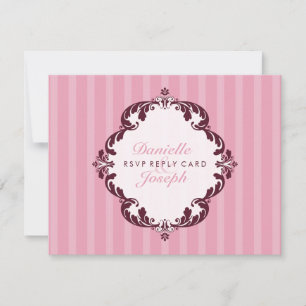 PLACA DE RESPOSTA RSVP na moda: Flourish deluxe 2