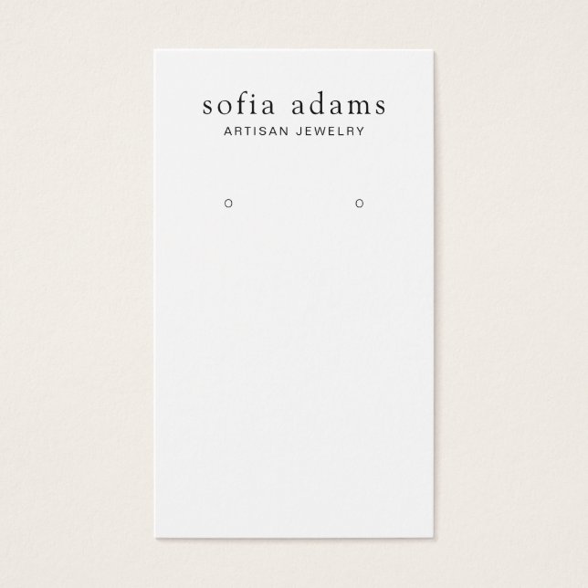 Placa de Retentor Personalizada para Preto e Branc (Frente)