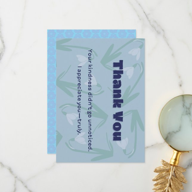 placa de saudação do design do cartões de agradeci (Frente/Verso In Situ)