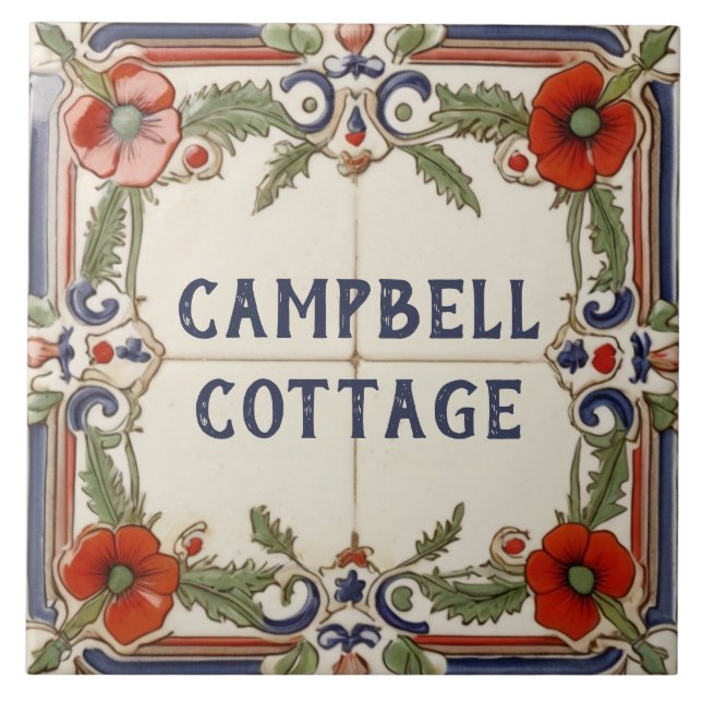 Placa de Sinal de Placa de Nome Personalizado de F (Frente)