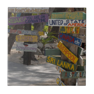 Placa de Sinalização Rum Point Grand Cayman