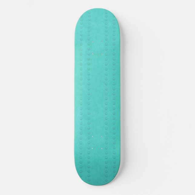 Placa de skate com estampagem de bolhas de chá (Frente)