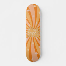 Placa de skate Funky Orange Psychedelic Good Vibs