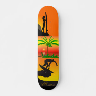 Placa de Skate Palm Tree