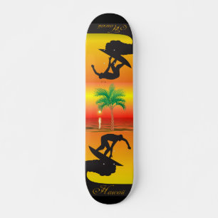 Placa de Skate Palm Tree