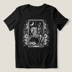 Placa de Tarot do Skeleton Rodando Unicorn