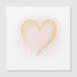 Placa de Vazio Sparkly Heart