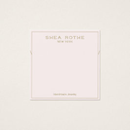 Placa de vídeo colar rosa pálido