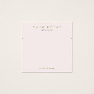 Placa de vídeo colar rosa pálido