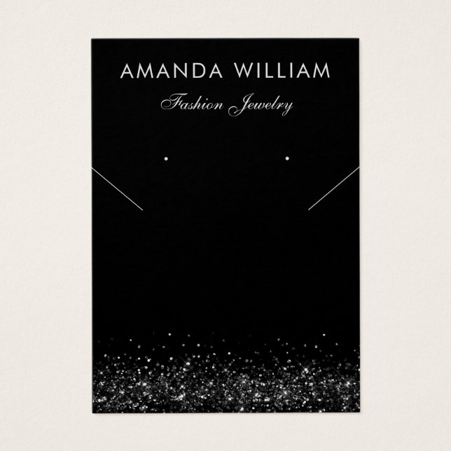 Placa de vídeo com colar preto moderno (Frente)