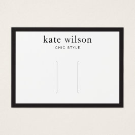 Placa de vídeo de clipe de cabelo pequeno preto-br