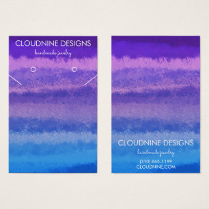 Placa de vídeo de colar de colar azul roxo