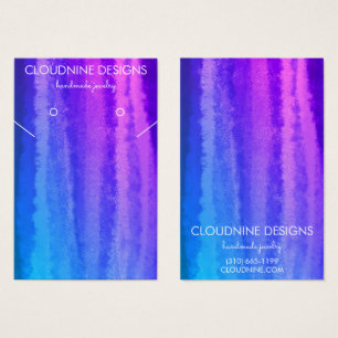 Placa de vídeo de colar de colar azul roxo