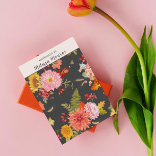Placa de vídeo de colar de colar de flores selvage