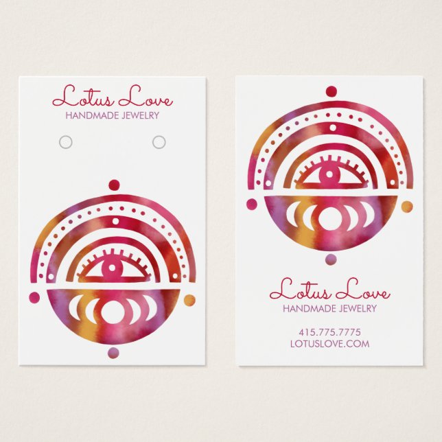 Placa de Vídeo de Colar de Colar Mística (Frente & Verso)